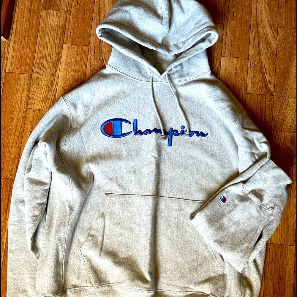 Reverse weave Champion hoody